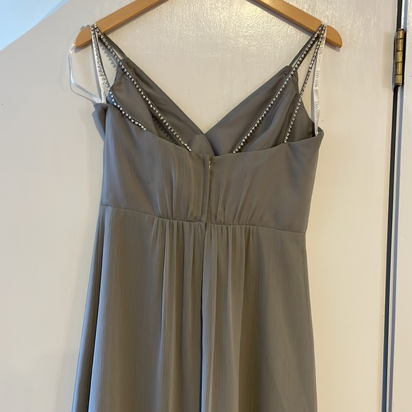 David’s Bridal Bridesmaid Dress in Mercury - Picture 8 of 9